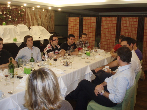 Foto: Iigo Urkullu le di la bienvenida y se interes por el movimiento estudiantil y las formas de comun