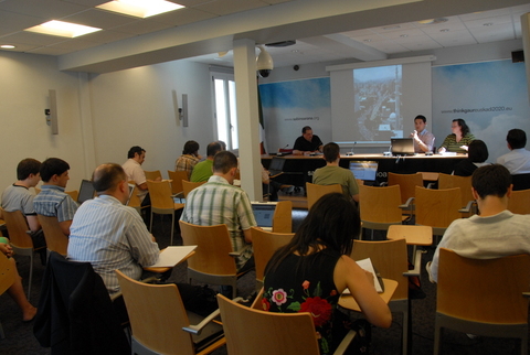 Foto: En su estrategia de comunicacin mantuvieron el equilibrio entre comunicacin por internet y  person