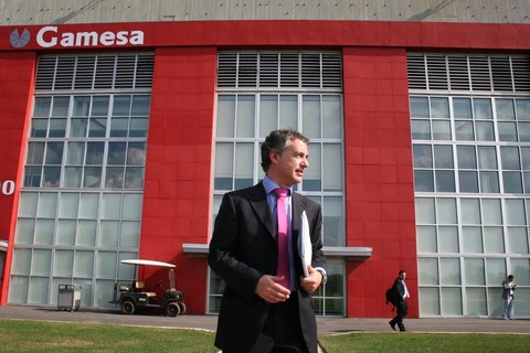 Foto:  Iigo Urkullu ha visitado la sede central que la empresa vasca GAMESA tiene en Fairless Hill,  Penn