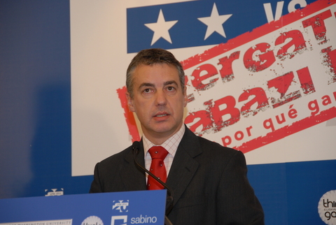 Foto: La intervencin de Iigo Urkullu 