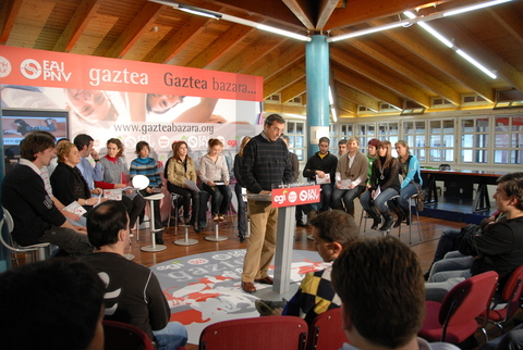 Foto: Jos Luis Bilbao fue responsable de EGI al principio de la transicin