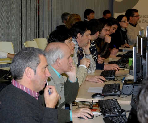 Foto: Entre los participantes habia gente de diversa edad 