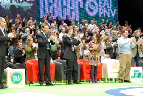 Foto: Inicio del acto de presentacin de conclusiones del proyecto Think  Gaur Euskadi 2020